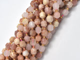 Sunstone Beads, 8mm Faceted Prism Double Point Cut-Gems: Round & Faceted-BeadBeyond