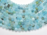 Jade Beads-Aqua Blue, 8mm (8.3mm) Round-BeadBeyond