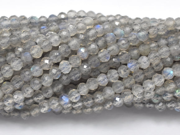 Labradorite Beads, 3mm Micro Faceted Round-Gems: Round & Faceted-BeadBeyond