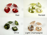 CZ beads,10x10mm Faceted Cushion-Cubic Zirconia-BeadBeyond