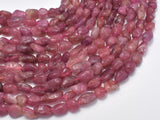 Pink Tourmaline Beads, Approx 6x8mm Nugget Beads-Gems: Nugget,Chips,Drop-BeadBeyond