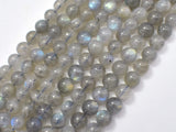 Labradorite, 8mm (8.5mm) Round-Gems: Round & Faceted-BeadBeyond