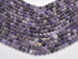 Matte Amethyst Beads, 8mm Round Bead-Gems: Round & Faceted-BeadBeyond