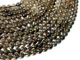 Smoky Quartz Beads, Round, 8mm-BeadBeyond