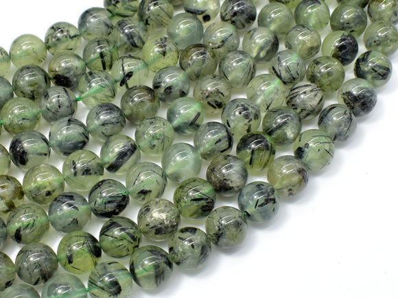 Prehnite Beads, 10mm Round Beads-Gems: Round & Faceted-BeadBeyond