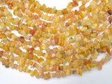 Yellow Jade Beads, 4-9 mm Chips Beads, 34 Inch-Gems: Nugget,Chips,Drop-BeadBeyond