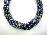 Sodalite Beads, Round, 4mm-Gems: Round & Faceted-BeadBeyond