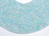 Mystic Coated Agate-Light Blue, 6mm Faceted Round-Agate: Round & Faceted-BeadBeyond
