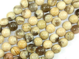 Feldspath Beads, Tiger Jasper Beads, 10mm Round Beads-Gems: Round & Faceted-BeadBeyond