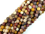 Matte Mookaite Beads, 6mm Round Beads-Gems: Round & Faceted-BeadBeyond