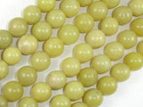 Olive Jade Beads, 12mm Round Beads-Gems: Round & Faceted-BeadBeyond