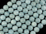 Genuine Aquamarine Beads, 10mm Round Beads-Gems: Round & Faceted-BeadBeyond