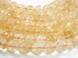 Genuine Citrine Beads, 12mm Faceted Round Beads-Gems: Round & Faceted-BeadBeyond