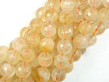 Genuine Citrine Beads, 12mm Faceted Round Beads-Gems: Round & Faceted-BeadBeyond