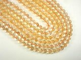 Genuine Citrine Beads, 8mm Round Beads-Gems: Round & Faceted-BeadBeyond