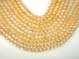 Genuine Citrine Beads, 8mm Round Beads-Gems: Round & Faceted-BeadBeyond