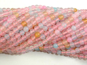 Agate Beads, 4mm(4.3mm) Round Beads-Agate: Round & Faceted-BeadBeyond
