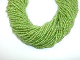 Peridot Beads, 3mm Round Beads-Gems: Round & Faceted-BeadBeyond