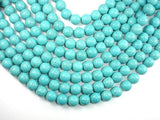 Howlite Turquoise Beads, 12mm Round Beads-Gems: Round & Faceted-BeadBeyond