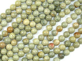 Silver Leaf Jasper Beads, 6mm Round Beads-Gems: Round & Faceted-BeadBeyond