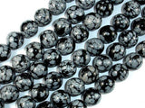 Snowflake Obsidian Beads, 12mm Round Beads-Gems: Round & Faceted-BeadBeyond