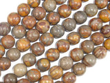 Bamboo Leaf Jasper Beads, 10 mm Round Beads-Gems: Round & Faceted-BeadBeyond