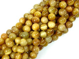 Golden Tiger Eye, 8mm Round Beads-Gems: Round & Faceted-BeadBeyond