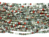 African Bloodstone, 4mm (4.5 mm)-Gems: Round & Faceted-BeadBeyond