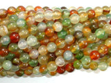 Agate Beads, 6mm Round Beads-Agate: Round & Faceted-BeadBeyond