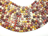 Matte Mookaite Beads, 8mm Round Beads-Gems: Round & Faceted-BeadBeyond