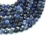 Sodalite Beads, 10mm Faceted Round Beads-Gems: Round & Faceted-BeadBeyond