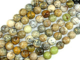 Dendritic Opal Beads, Moss Opal, 10mm Round Beads-Gems: Round & Faceted-BeadBeyond