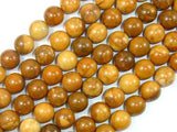 Yellow Ivory Jasper Beads, 10mm Round Beads-Gems: Round & Faceted-BeadBeyond