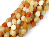 Old Yellow Jade, Faceted Nugget Beads-Gems: Nugget,Chips,Drop-BeadBeyond