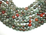 African Bloodstone, 12mm (12.4 mm)-Gems: Round & Faceted-BeadBeyond