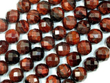 Red Tiger Eye Beads, 12mm Faceted Round Beads-Gems: Round & Faceted-BeadBeyond