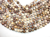 Brown Zebra Jasper Beads, 12mm Round Beads-Gems: Round & Faceted-BeadBeyond