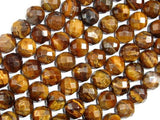 Tiger Eye Beads, 10mm Faceted Round-Gems: Round & Faceted-BeadBeyond