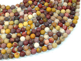 Matte Mookaite Beads, 6mm Round Beads-Gems: Round & Faceted-BeadBeyond