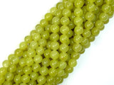 Olive Jade Beads, 6mm Round Beads-Gems: Round & Faceted-BeadBeyond