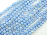 Light Blue Agate Beads, 6mm Round Beads-Agate: Round & Faceted-BeadBeyond