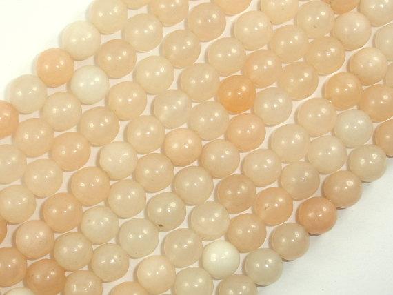 Pink Aventurine Beads, 8mm, Round Beads-Gems: Round & Faceted-BeadBeyond