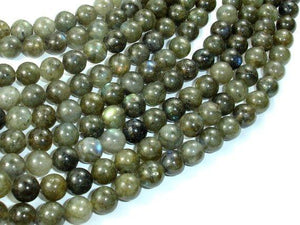 Labradorite Beads, Round, 8mm-Gems: Round & Faceted-BeadBeyond