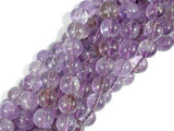 Ametrine, 10mm (9.8mm) Round Beads-Gems: Round & Faceted-BeadBeyond