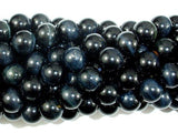 Blue Tiger Eye Beads, 9mm (9.3mm) Round Beads-Gems: Round & Faceted-BeadBeyond