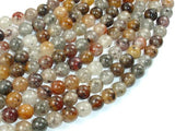 Lodolite Quartz, 8mm Round Beads-Gems: Round & Faceted-BeadBeyond