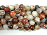 Mexican Crazy Lace Agate Beads, 8mm Round Beads-Gems: Round & Faceted-BeadBeyond