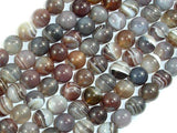 Botswana Agate Beads, 8mm Round Beads-Gems: Round & Faceted-BeadBeyond