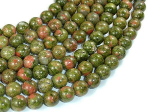 Unakite Beads, 10mm Round Beads-Gems: Round & Faceted-BeadBeyond