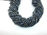 Blue Sponge Coral Beads, 6mm Round Beads-Gems: Round & Faceted-BeadBeyond